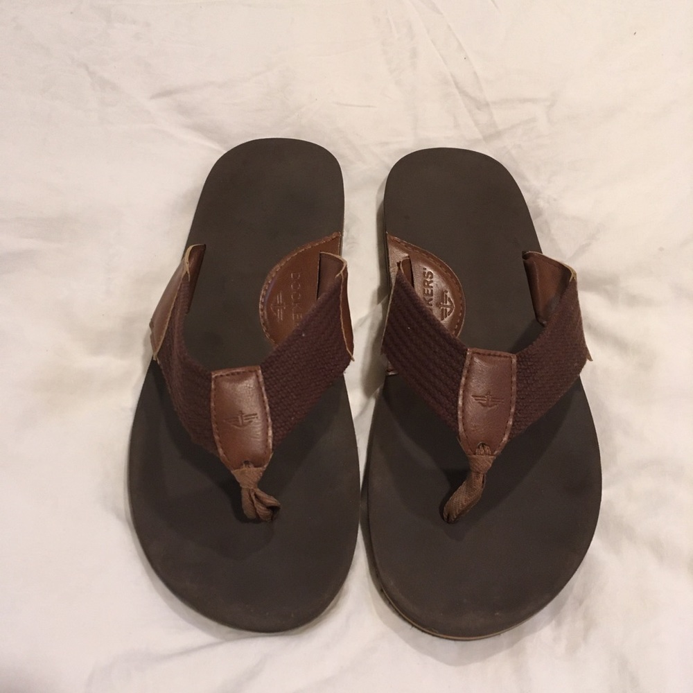 Men's Large Dockers Flip Flops size 10
